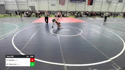 86 lbs Rr Rnd 2 - Richard Padilla, Grindhouse WC vs Max Mannino, Goldrush Wr Ac