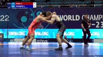 86 kg 1/4 Final - Tatsuya Shirai, Japan vs Lars Schaefle, Germany