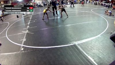 58-63 lbs 3rd Place Match - Liliana Hernandez, Gering Wrestling Club vs Rogue Majerowicz, The Best Wrestler