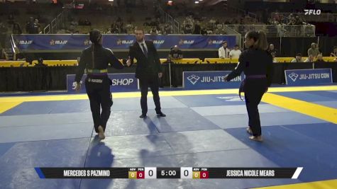 Jessica Nicole Mears vs Mercedes S Pazmino 2026 Pan Jiu Jitsu IBJJF Championship