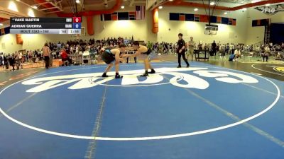 190 lbs Cons. Round 3 - Vake Martin, Richmond Wrestling Club vs Adrian Guerra, BTWC