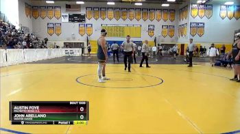 285 lbs Semifinal - John Arellano, Winter Haven vs Austin Foye, Palmetto Ridge H.S.