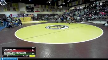 170 lbs Quarterfinal - MaximillIian McWilliams, Calvary Chapel S.A. vs Javon Major, Paloma Valley