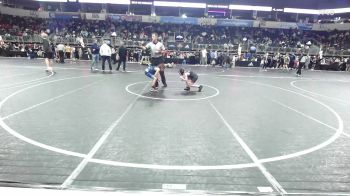 70 lbs 3rd Place - Jameson Bindner, Siouxland Wr Ac vs Wesson Gray, Independence WC