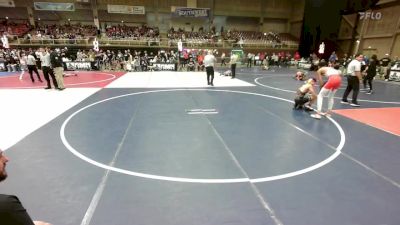 113 lbs Consi Of 4 - Arjun Ganesh, Blue Thunder Wrestling vs Michaelray Abeyta, Manitou