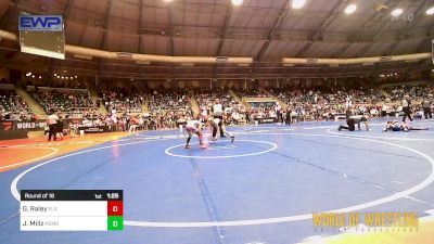 64 lbs Round Of 16 - Garrett Raley, Florida Scorpions vs Johnathan Millz, Pomona Elite