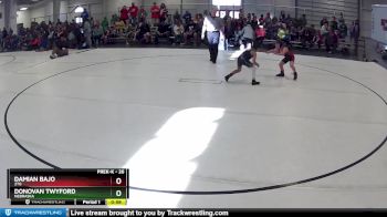 26 lbs Semifinal - Damian Bajo, 2TG vs Donovan Twyford, Nebraska