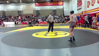 120 lbs Champ. Round 2 - Gregory Helmbright III, Edgewood vs Brett Stanley, Brecksville-Broadview Hts.