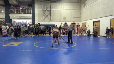 96 lbs Semifinal - Carson Kirk, Juniata vs Liam Fecanin, Elite