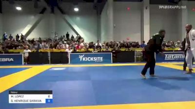 MOISES LOPEZ vs GUSTAVO HENRIQUE SARAIVA 2021 World Master IBJJF Jiu-Jitsu Championship