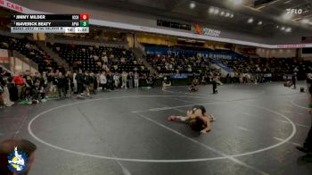 150 Silver B 1st Place Match - Maverick Beaty, Apple Valley vs Jimmy Milder, Iowa City, City High