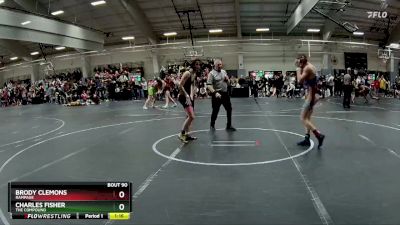 122 lbs Round 1 - Brody Clemons, Rampage vs Charles Fisher, The Compound