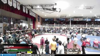 98 lbs Cons. Round 5 - Gage Loftin, Post Falls vs Johnny Stovern, Kellogg