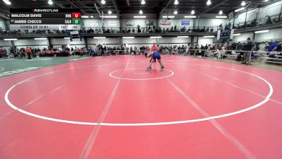150 lbs Consi Of 16 #1 - Malcolm Davis, Iona Prep vs James Chicco, Calhoun