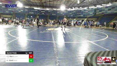 120 lbs Quarterfinal - Cooper Merli, Journeymen Wrestling Club vs Lander Bosh, Sanderson Wrestling Academy