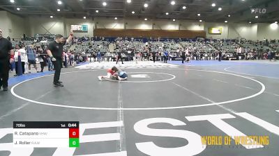 70 lbs Final - Raymond Catapano, VHW/JK vs Jaxon Roller, Rollers Academy Of Wrestling