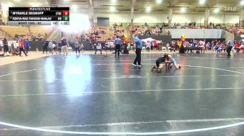 82 lbs Champ. Round 1 - Myrakle DeGroff, Eagle Talon Wrestling Club vs Kenya-Rae Fakavai-Mailau, Wildcats Wrestling