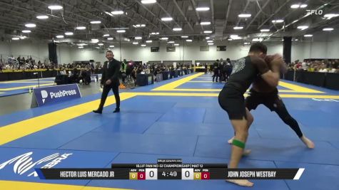John Joseph Westbay vs Hector Luis Mercado Jr 2026 Pan IBJJF Jiu-Jitsu No-Gi Championship