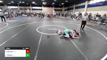 120 lbs Consi Of 32 #2 - Carty Behmer, Element vs Jonathan Woods, KC Elite