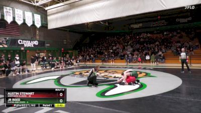 184 lbs JR Reed, Cleveland State vs Austin Stewart, Northern Illinois