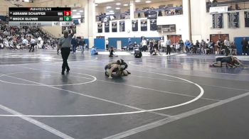 121 lbs Round Of 32 - Abramm Schaffer, Wilson vs Brock Glover, Jesuit