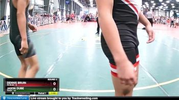 130 lbs Rd# 2 10:30am Friday - Jason Dube, POWA vs Dennis Bruin, PA Blue