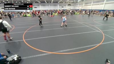 145 lbs Cons. Round 3 - Garrett Milligan, Unattached vs Luke Watson, Unattached