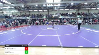 182 lbs Semifinal - Timothy Goddard, Algonquin vs Matthew Gillis, Ashland