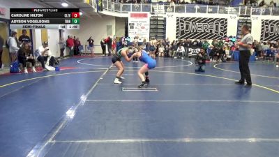 130 lbs Semifinal - Caroline Hilton, Cleveland-TN vs Adyson Vogelsong, Trinity Camp Hill
