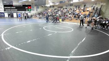 190 lbs Champ. Round 1 - Jacob Sanchez, La Quinta vs Antonio Arias, Corona