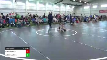 B-40 lbs Consolation - Brock Bateman, PA vs Asher Pickworth, OH