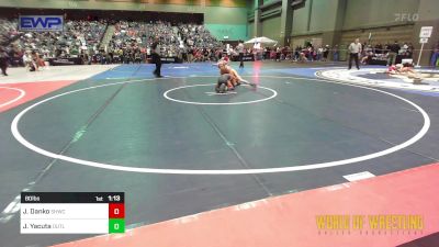 80 lbs Round Of 16 - James Danko, South Hills Wrestling Academy vs Jaden Yacuta, Outlaws Wrestling Club