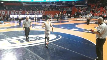 1A 132 lbs Champ. Round 1 - Dean Wainwright, Port Byron (Riverdale) vs Ardan Baglaev, Westmont
