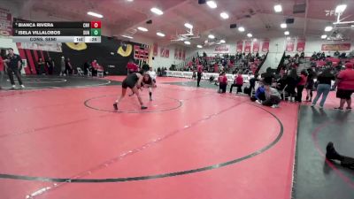 105 lbs Cons. Semi - Bianca Rivera, Canyon View vs Isela Villalobos, Sunnyside