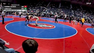 2A-157 lbs Semifinal - Luke Clay, Rockmart vs Gabriel Jacobus, Columbus