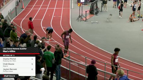 Men's 400m Open, Prelims 2