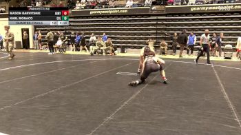149 lbs Quarterfinal - Mason Barvitskie, Army vs Karl Monaco, Columbia
