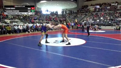 6A 165 lbs Quarterfinal - Cash Bray, Rogers Heritage High School vs Jaxson Porter, Catholic High School For Boys