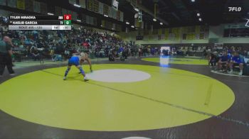 120 lbs Cons. Round 2 - Kaelib Garcia, Temecula Valley vs Tyler Hiraoka, J.W. North