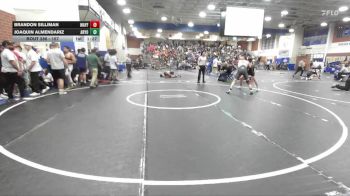 157 lbs Champ. Round 1 - Joaquin Almendariz, Arroyo (El Monte) vs Brandon Silliman, Mayfair