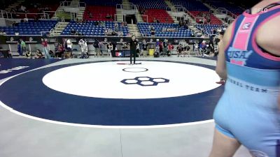 95 lbs Champ. Rd Of 32 - Kayla Bonds, AL vs Zoey Haney, MO