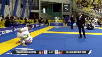 Yan Carlos Siqueira De Olivei vs Fernando Kayo G. De Oliveira 2025 World Jiu-Jitsu IBJJF Championship