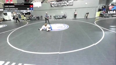 79 kg Cons. Round 2 - Luke Gareis vs Jason Spangler, Valhalla Wrestling Club