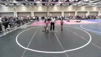 61 lbs Quarterfinal - Joseph Cervantes, Dethrone vs Darius Saremi, Top Dog WC