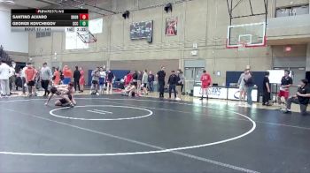 141 lbs Champ. Round 1 - Santino Alvaro, Southern Oregon vs George Kovchegov, Clackamas Community College