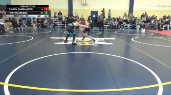 115 lbs Semifinal - Heston Gerads, Jack Pine Savage vs Callen Samplawski, Chippewa Elite