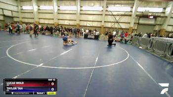 132 lbs Champ. Round 1 - Lucas Wold, NV vs Taylor Tan, CA