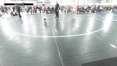 U20 Women - 53 lbs Champ. Round 1 - Madolin Ripley, ME vs Ysabelle Ocampo, IN