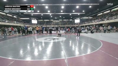 50 lbs 5th Place - Christos Masters, Spring City vs George Gerasimov, Nazareth