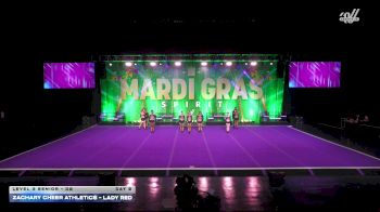 Zachary Cheer Athletics - Lady Red [2026 L3 Senior - D2 Day 2] 2026 Mardi Gras Grand Nationals